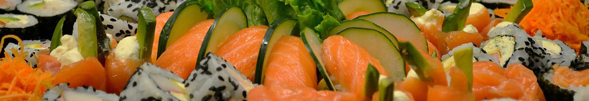 Eating Japanese Sushi at Mimi Kitchen restaurant in Greensboro, NC.